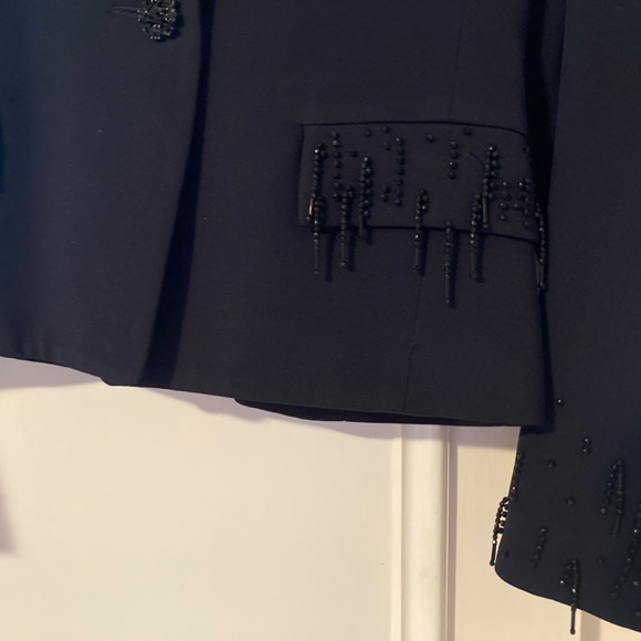 Cocktail suit. Navy - Picture 3 of 3